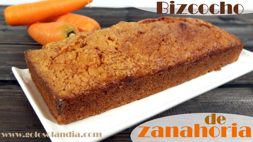 Bizcocho de zanahoria