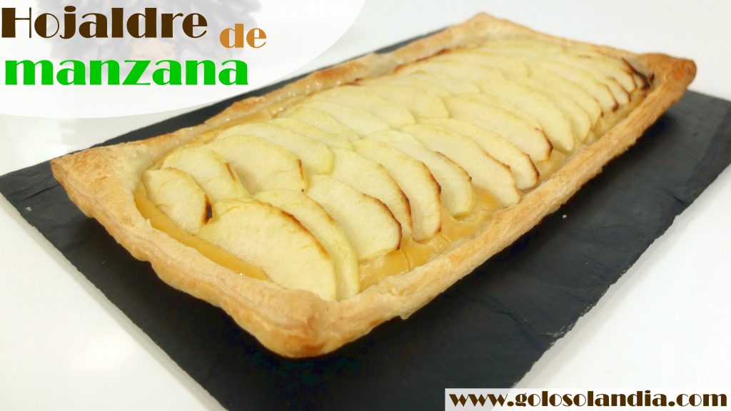 Hojaldre o tartaleta de manzana