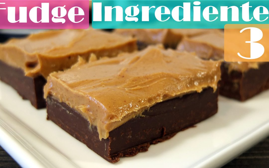 Fudge de chocolate y cacahuete