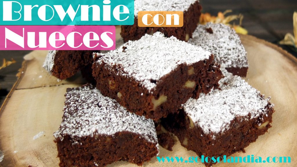Brownie con nueces