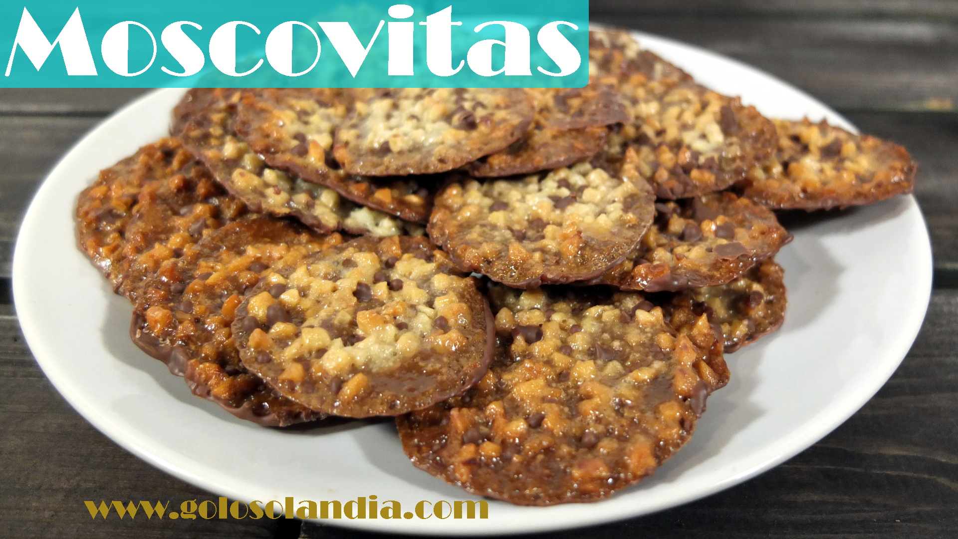 Galletas moscovitas Golosolandia Recetas y vídeos de postres y tartas. Galletas moscovitas Golosolandia Recetas y vídeos de postres y tartas.