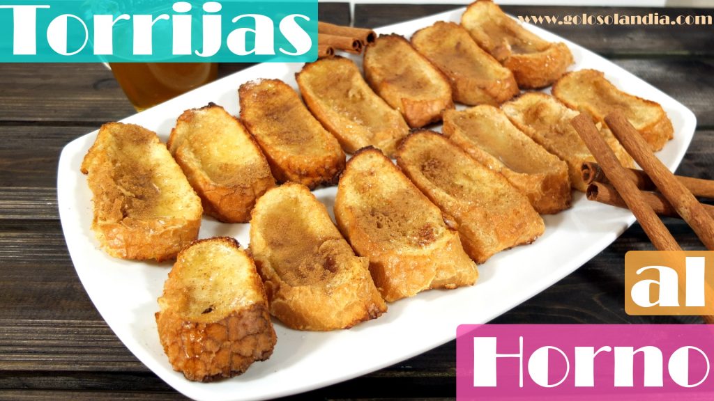 Torrijas al horno