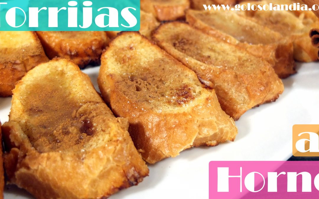 Torrijas al horno