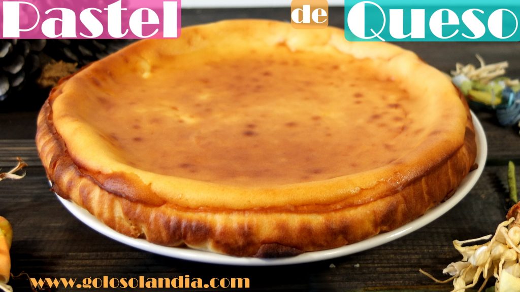 Pastel de queso fácil al horno receta