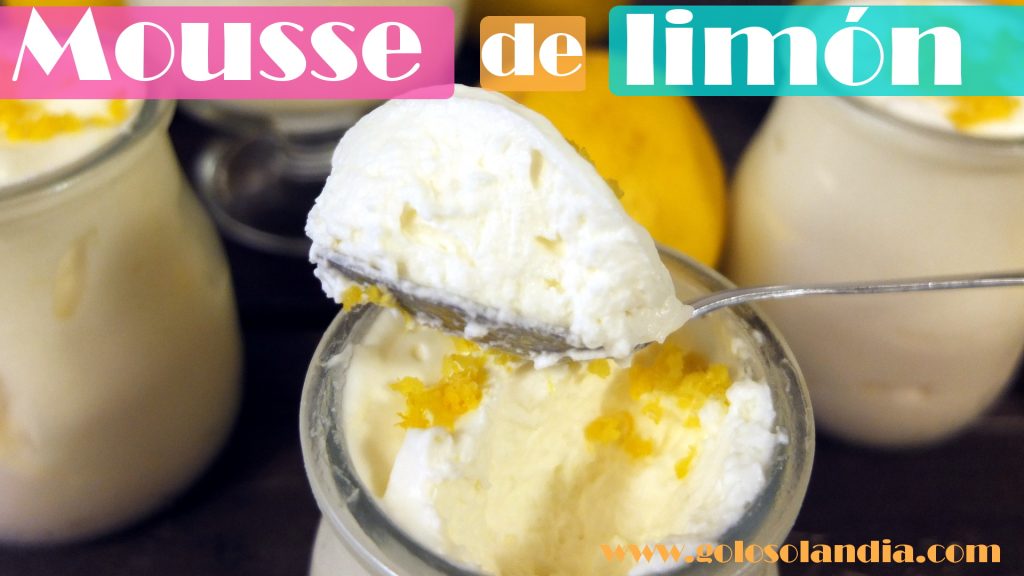 Mousse de limón