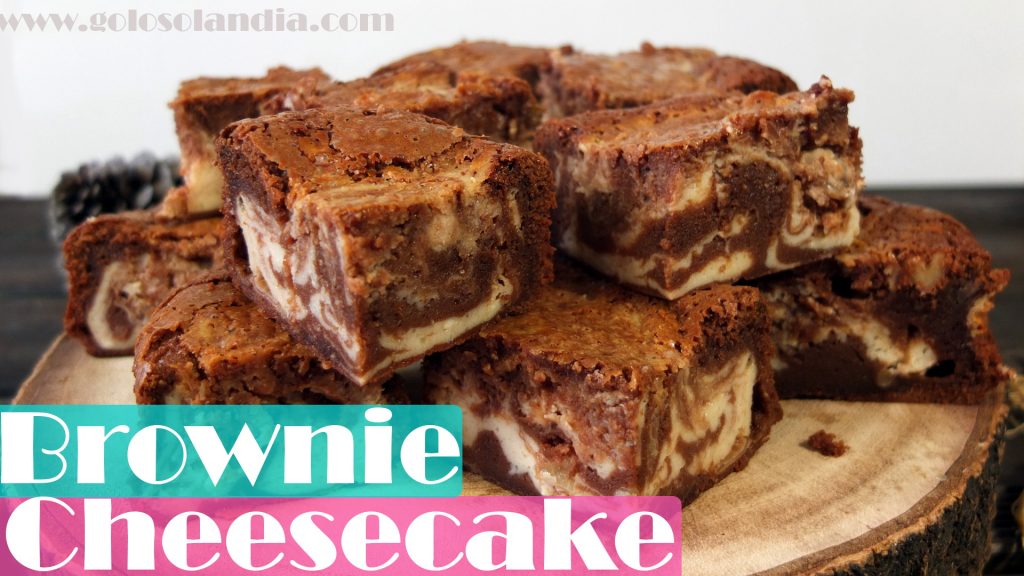 Brownie cheesecake