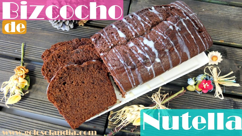 Bizcocho de Nocilla, Nutella o crema de cacao