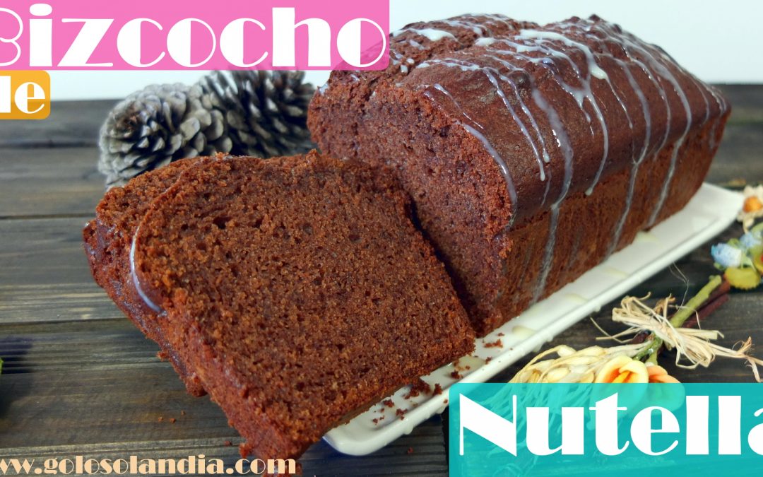Bizcocho de Nocilla, Nutella o crema de cacao