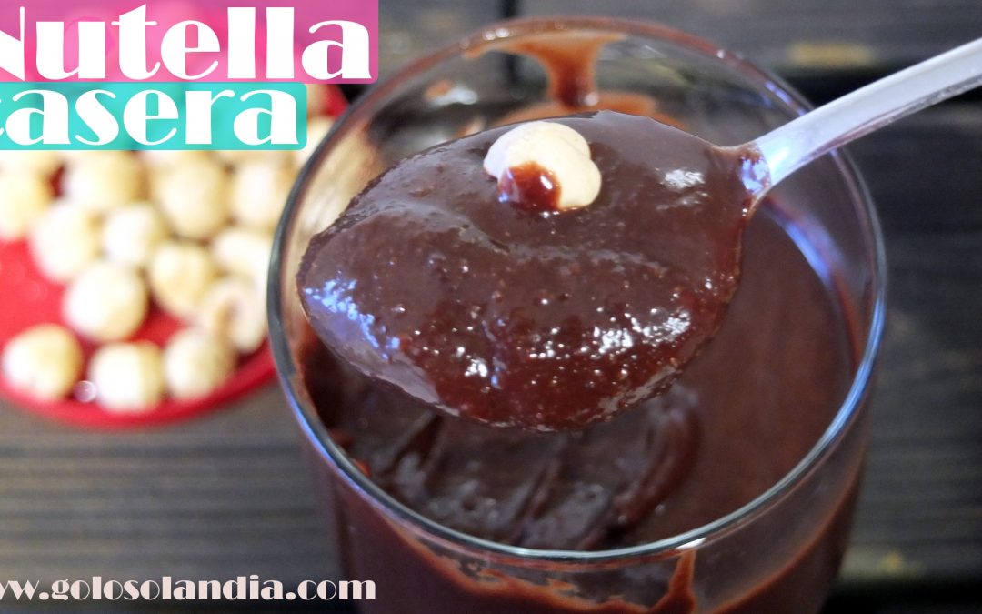 Crema de cacao Nocilla o Nutella casera