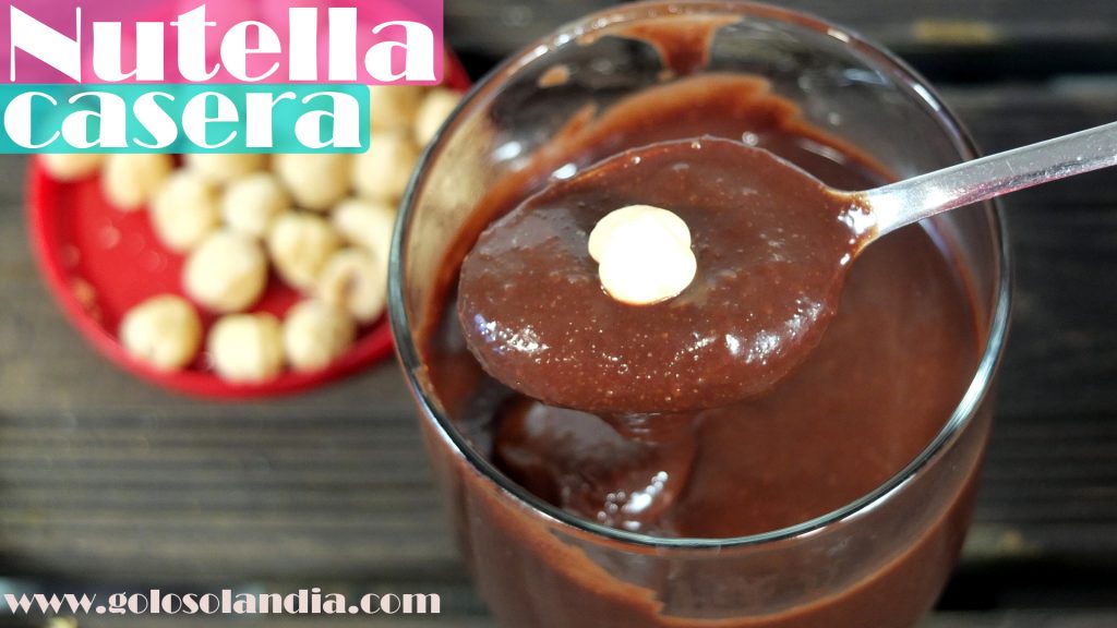 Crema de cacao Nocilla o Nutella casera