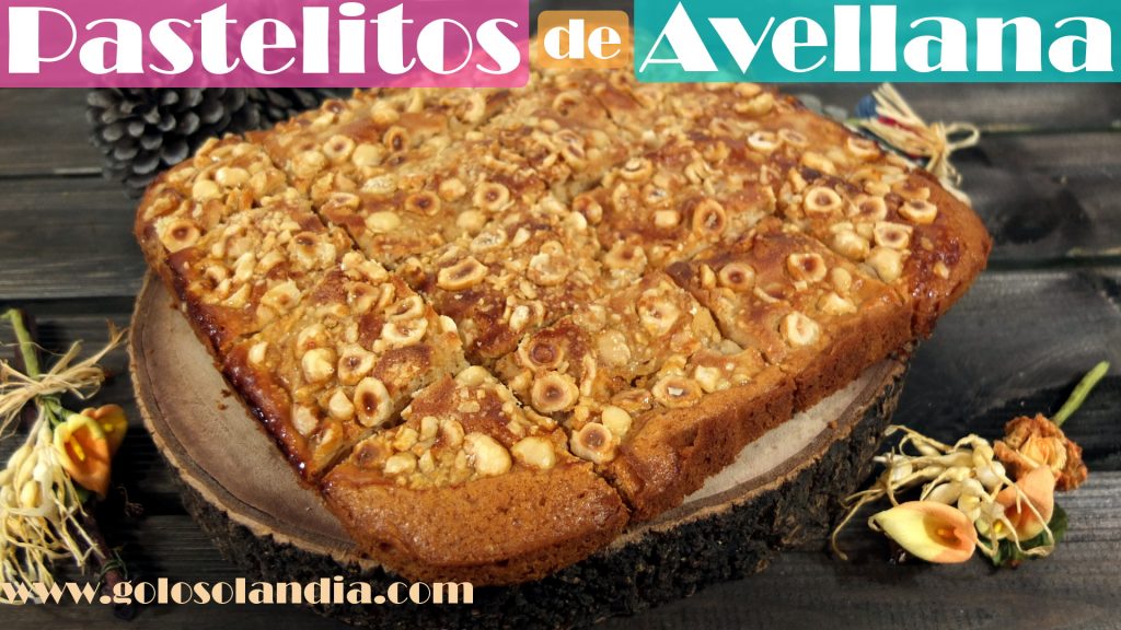 Pastelitos de avellana