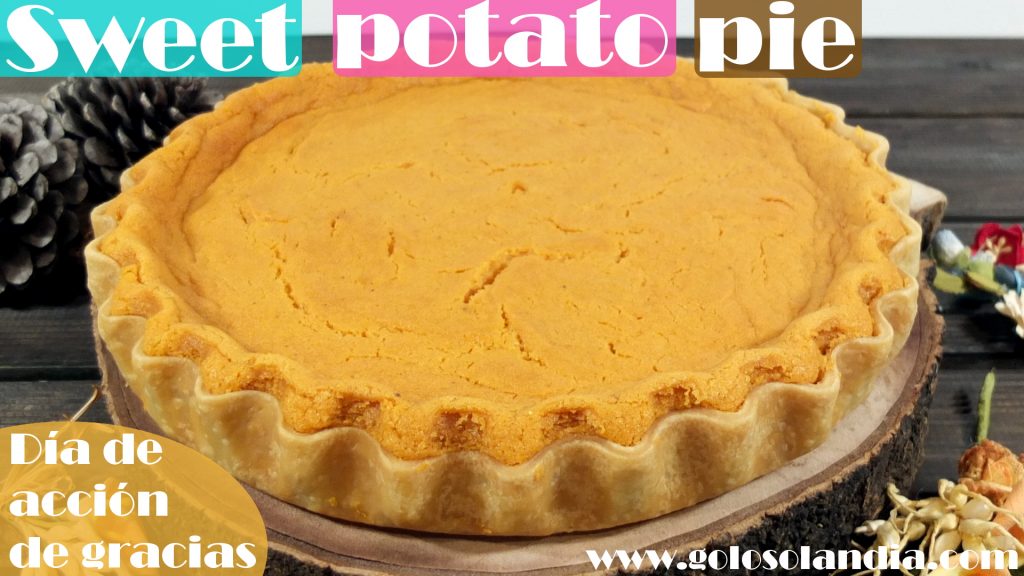 Sweet Potato Pie Receta fácil