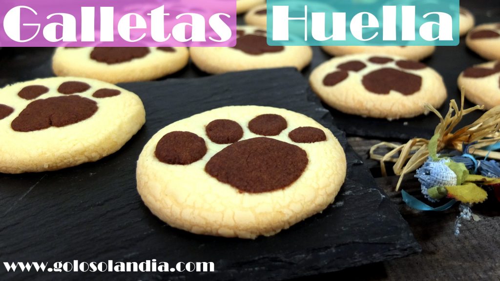 Galletas huella ideales para niño