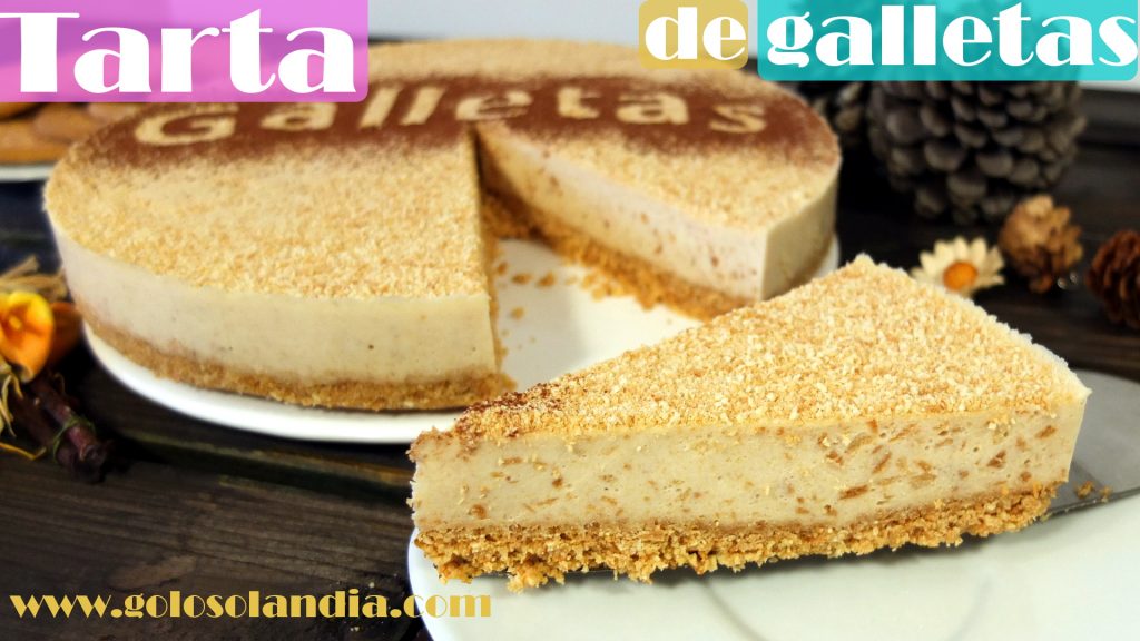 Tarta de galletas sin horno