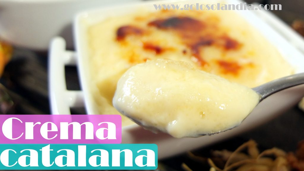 Crema Catalana receta casera