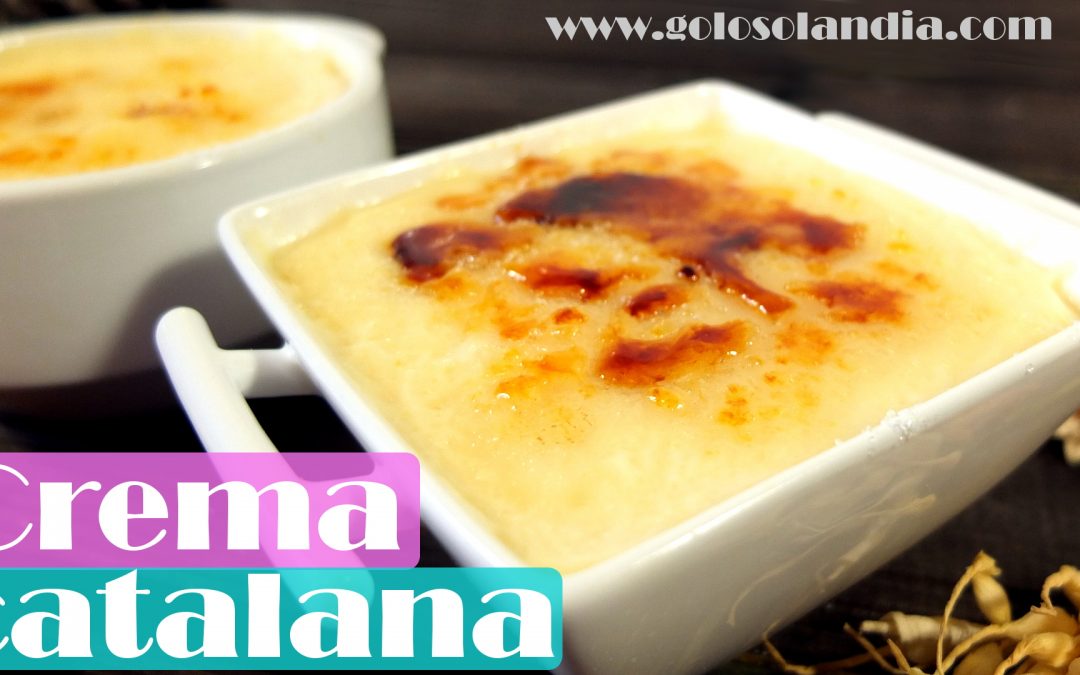 Crema Catalana receta casera