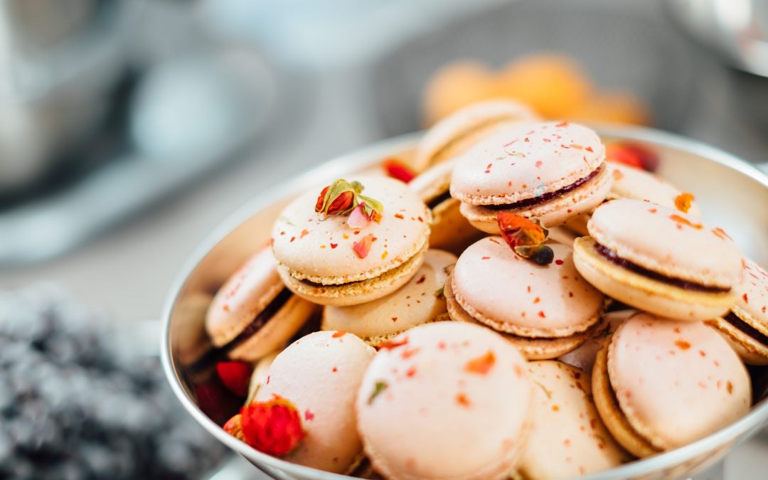 Macarons de vainilla