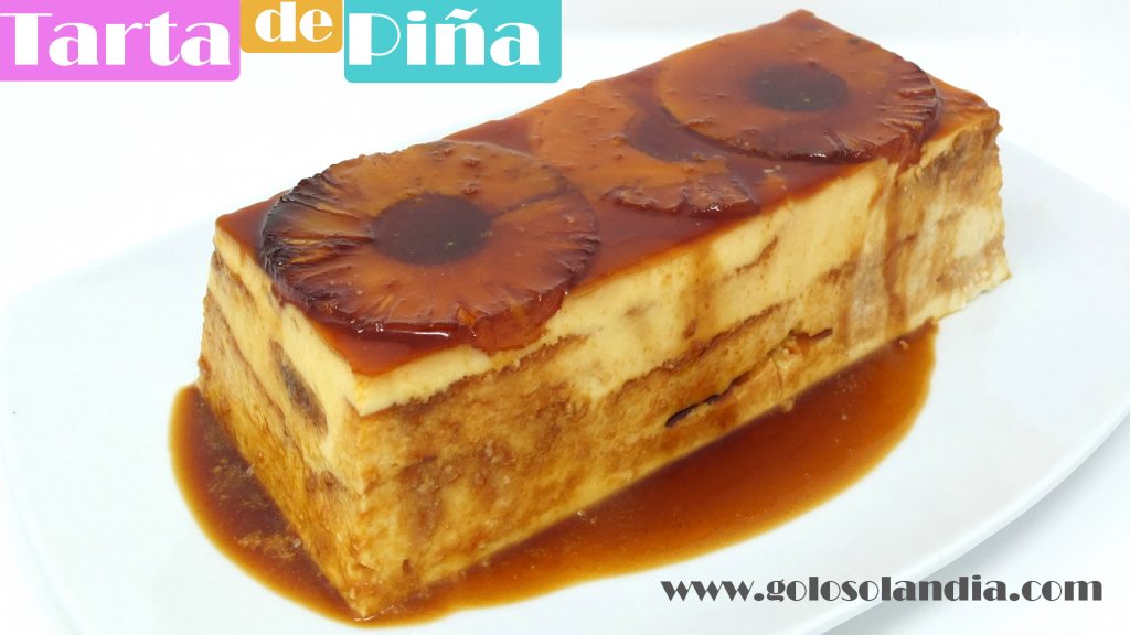 Pastel de piña fácil casero