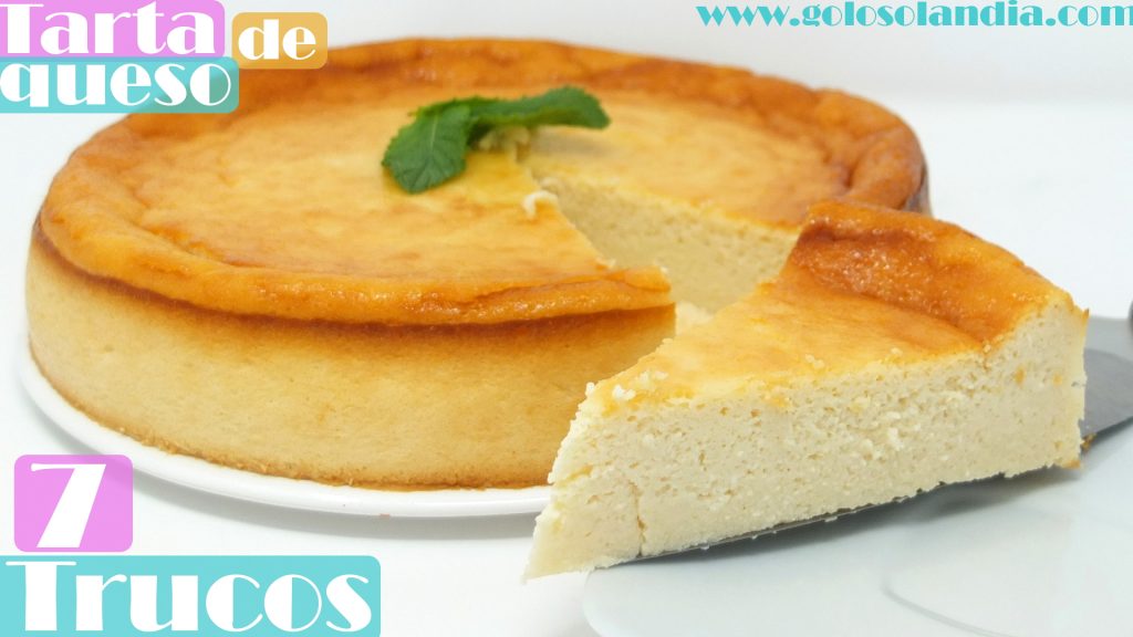 Tarta de queso perfecta con 7 trucos