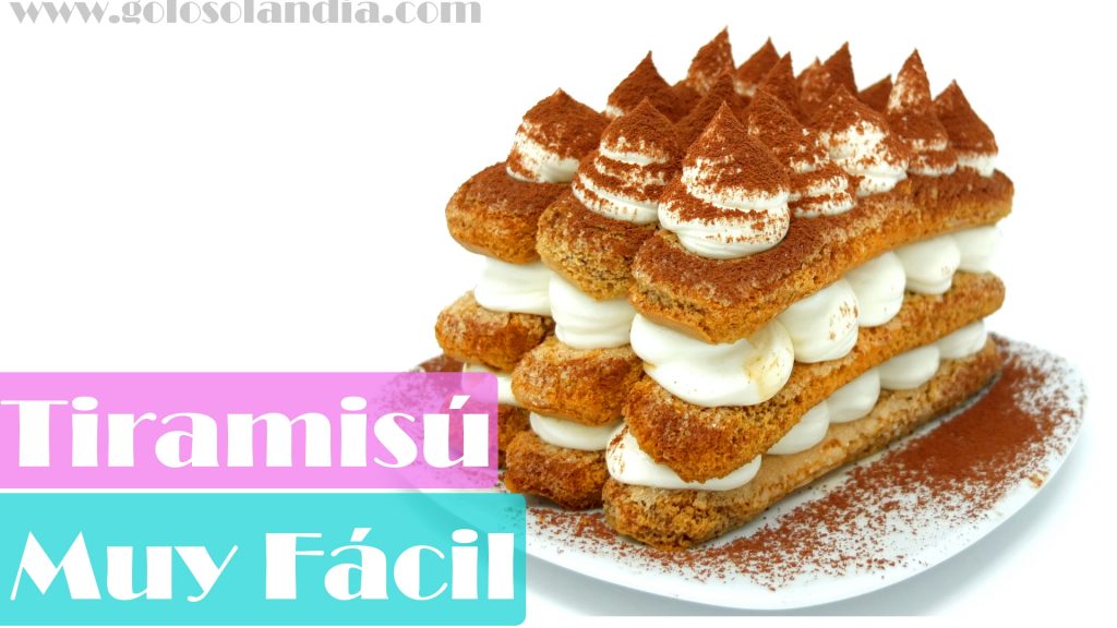 TIRAMISÚ 🍰☕️ ( Muy FÁCIL ) |☕️❤️🍰 postre Italiano SIN HORNO ❤️❤️