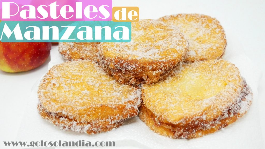 PASTELES de MANZANA con PAN DE MOLDE y SIN HORNO 🍎🍪🥧 receta fácil