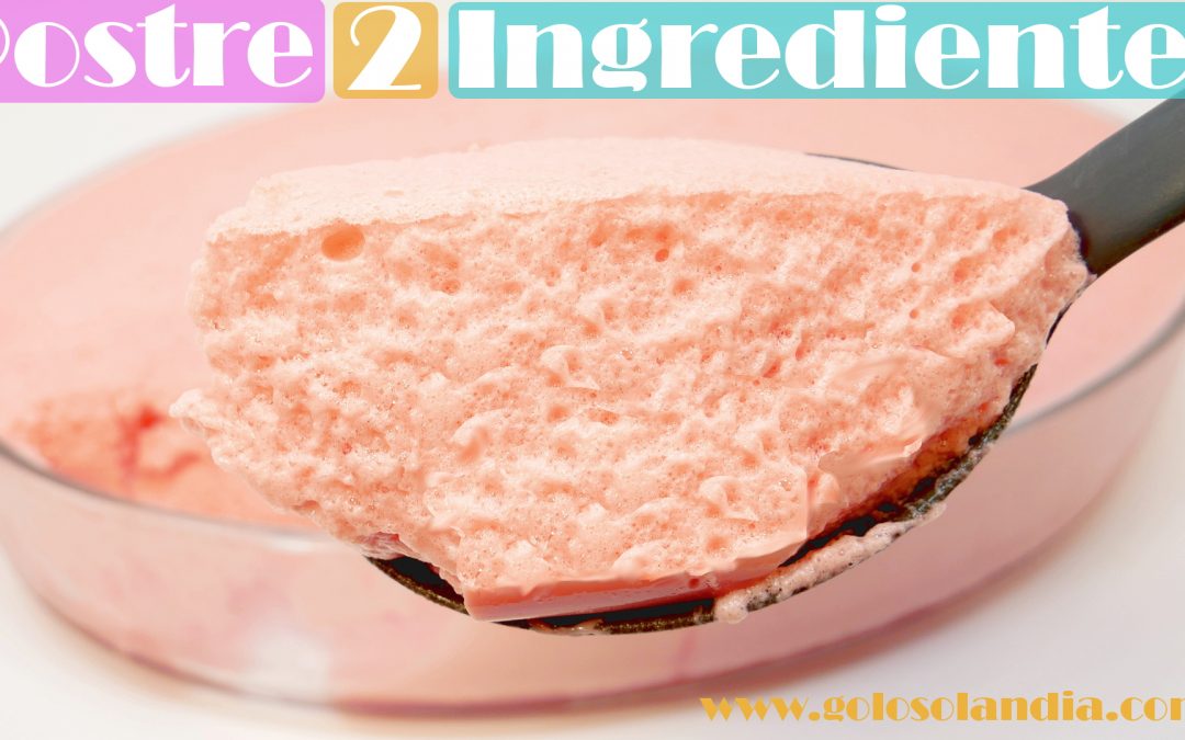 POSTRE DELICIOSO con SOLO 2 INGREDIENTES!!🍨🍦 (en solo 10 minutos)🍨🍦