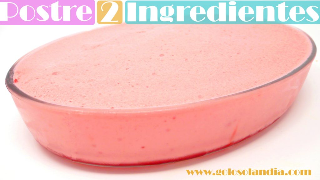 POSTRE DELICIOSO con SOLO 2 INGREDIENTES!!🍨🍦 (en solo 10 minutos)🍨🍦