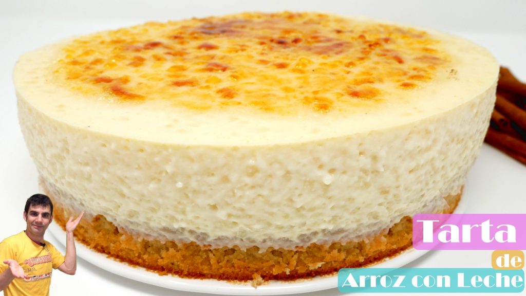 tarta de arroz con leche receta casera