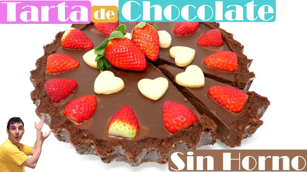 TARTA de CHOCOLATE SIN HORNO 🍫🍰🎂 (FÁCIL y DELICIOSA)🍫🍰🎂