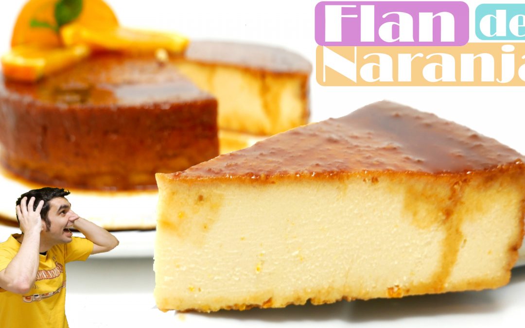 Flan de naranja