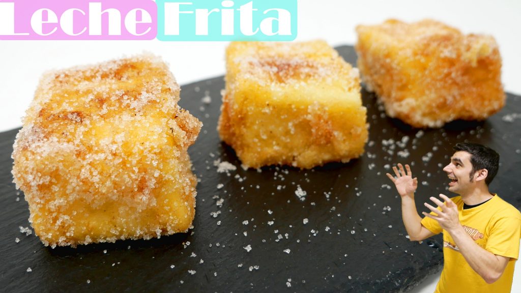 LECHE FRITA 🥛🍮🥛(PASTELITOS SIN HORNO)🥛🍮🥛