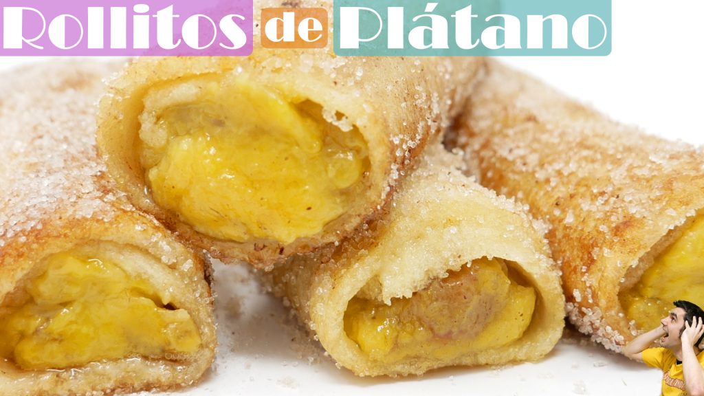 Rollitos de plátano