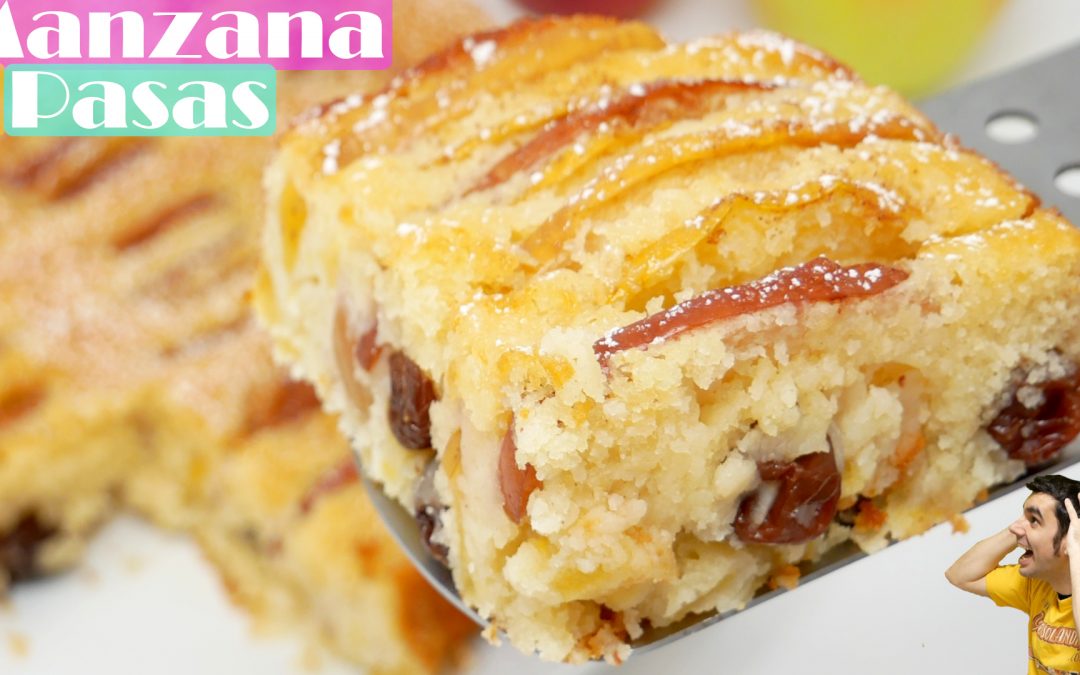 TORTA o PASTEL de MANZANA y PASAS