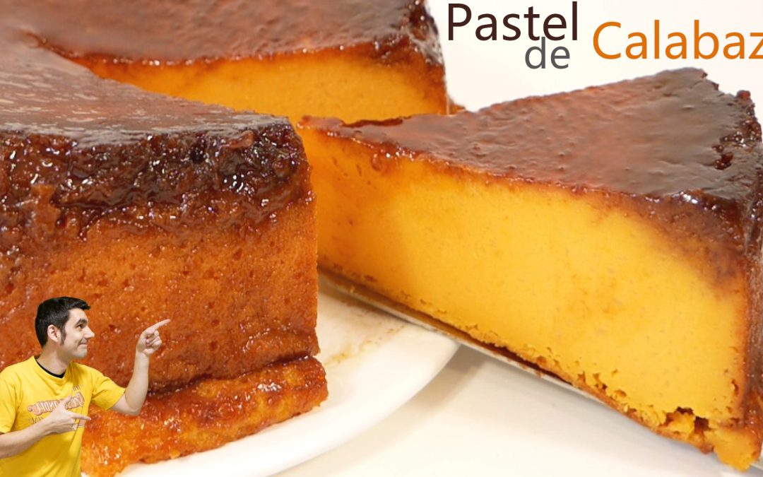 PASTEL de CALABAZA ( ALTO y CREMOSO PUDIN)🍰🎃 | receta FÁCIL🍰🎃
