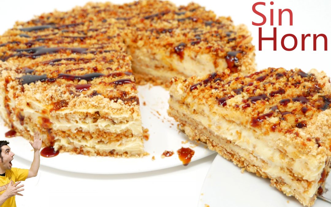 PASTEL SIN HORNO, Delicioso, fresco y barato😍🥧😍 (SIN GELATINA y solo 6 ingredientes)