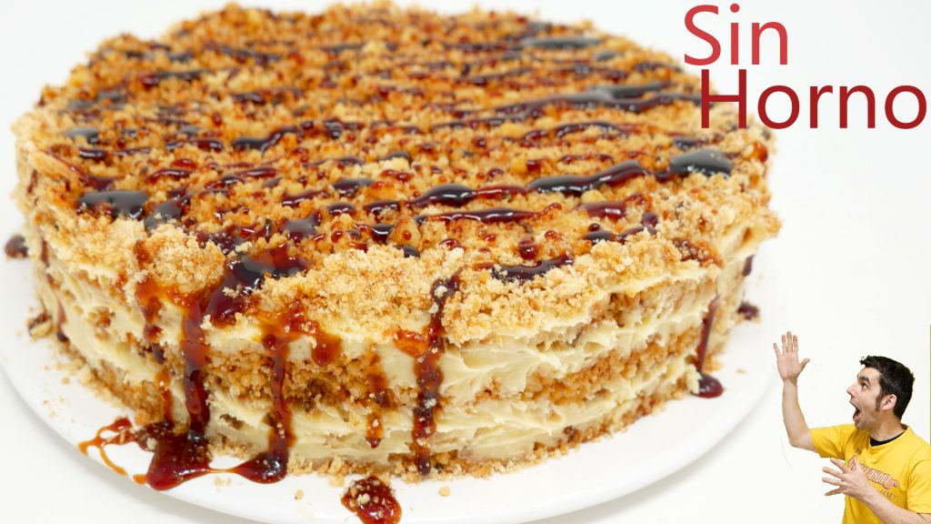 PASTEL SIN HORNO, Delicioso, fresco y barato😍🥧😍 (SIN GELATINA y solo 6 ingredientes)