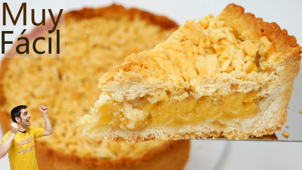PASTEL de MANZANA de MANTEQUILLA 😍🍎😋 Receta FÁCIL rápida y DELICIOSA!