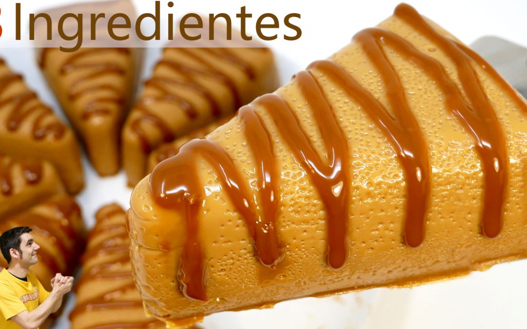 PASTEL de DULCE de LECHE, 3 INGREDIENTES