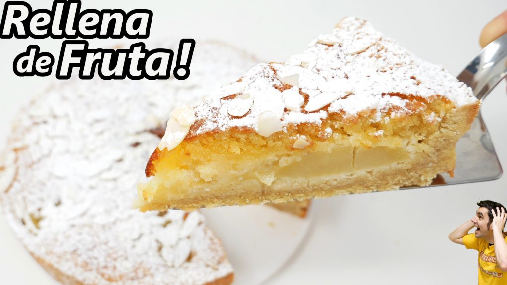Si tienes FRUTAS y ALMENDRA 😍🥧😋 ¡haz este DELICIOSO PASTEL! FÁCIL y MUY BUENO!😍🥧😋