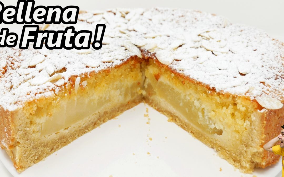 Si tienes FRUTAS y ALMENDRA 😍🥧😋 ¡haz este DELICIOSO PASTEL! FÁCIL y MUY BUENO!😍🥧😋