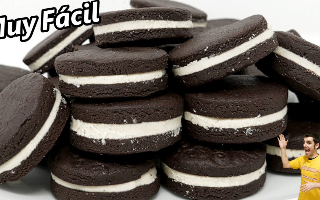 Galletas OREO CASERAS !!! Muy FÁCIL y RÁPIDO 😍🍪😋PRUÉBA!