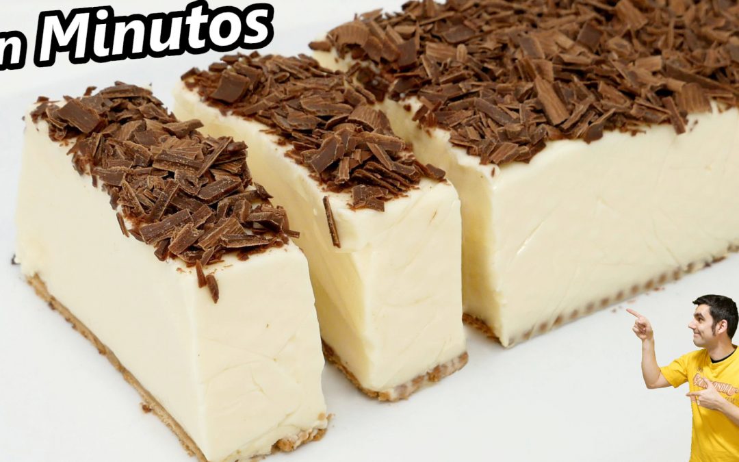 POSTRE de LECHE en MINUTOS | PASTEL muy FÁCIL, SIN GLUTEN y SIN HORNO 😍🥛😋 CREMOSO y DELICIOSO