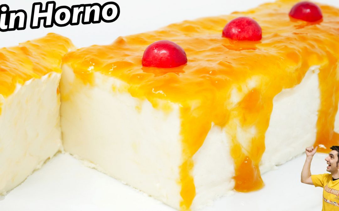 CREMOSO POSTRE SIN HORNO muy FÁCIL y RÁPIDO 😍🍰😋 ¡SIN GLUTEN y a todos les encanta!