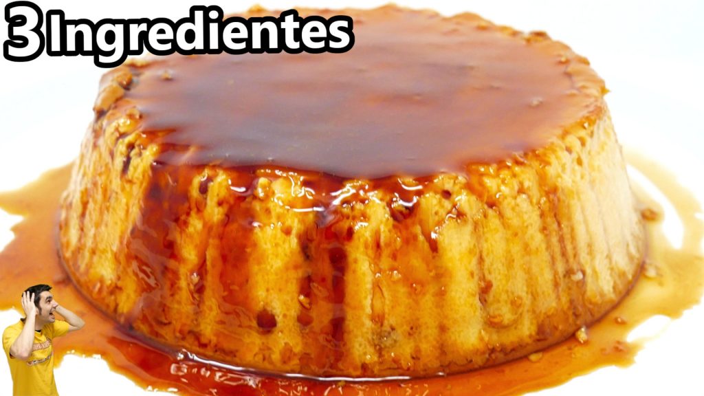 EL POSTRE MAS DELICIOSO Y FÁCIL en MINUTOS ( SOLO 3 INGREDIENTES)😋🍮😍 SIN GLUTEN y SIN HORNO