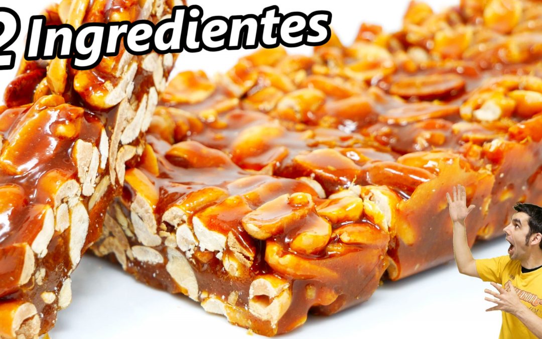 TURRON de MANI CROCANTE 2 INGREDIENTES 😍😱😋 o CACAHUETE CRUJIENTE (Guirlache) Receta # 752