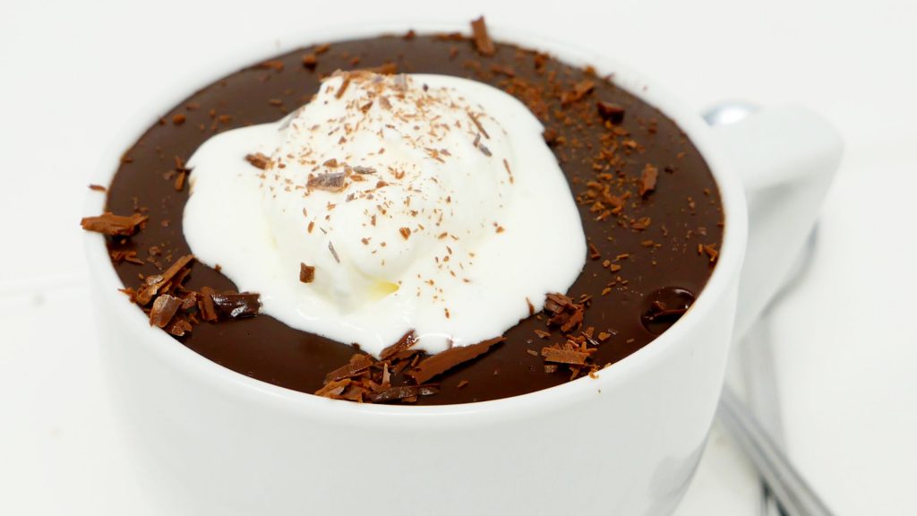 CHOCOLATE CALIENTE ITALIANO 😍🍫😱 FÁCIL y RÁPIDO (SIN HORNO y muy CREMOSO) Simple Receta # 735