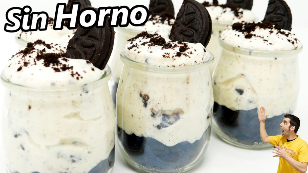 VASITOS de OREO & QUESO CREMA 😍🍪😱 POSTRE CREMOSO muy FÁCIL y RÁPIDO (SIN HORNO ) Receta # 748