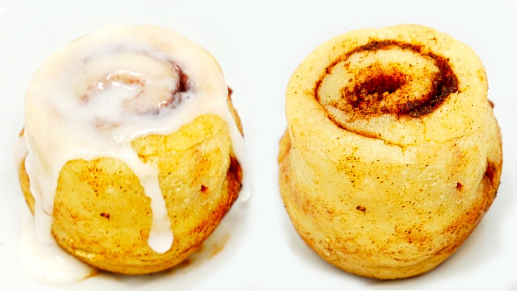 ROLES DE CANELA en 1 MINUTO! 😍🍪😱 SIN HORNO, SIN GLUTEN, SIN HARINA y FÁCILES Receta Rápida # 752