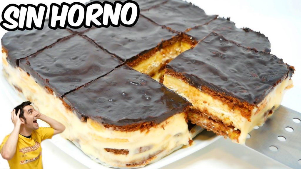 PASTEL SIN HORNO FÁCIL y DELICIOSO 😍🍰😋Torta tarta o pastel CREMOSO de GALLESTAS Receta # 762