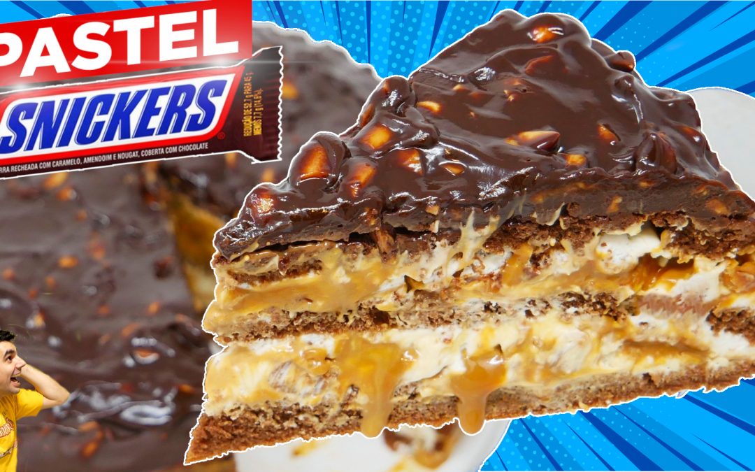 PASTEL de SNICKERS que se DESHACE EN LA BOCA! 😍🍫😱 ¡SENCILLO y DELICIOSO! Receta FÁCIL # 780